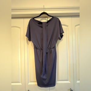 Navy blue work dress